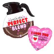 Cargar imagen en el visor de la galería, Jumbo &quot;We&#39;re the perfect Blend&quot;  Balloon Bundle - Dope Balloons
