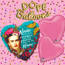 Load image into Gallery viewer, 18&quot; Heart &quot;Mi Nada&quot; Bundle - Dope Balloons
