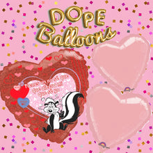 Load image into Gallery viewer, 18&quot; Heart &quot;Mi Que se yo&quot; Bundle - Dope Balloons
